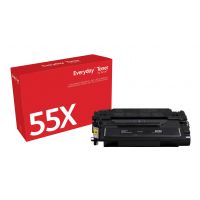 Everyday Toner Preto compatível com HP 55X (CE255X/ CRG-324II), High capacity