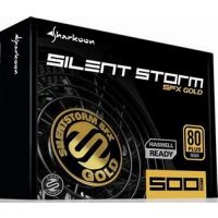  Sharkoon SilentStorm SFX Gold fonte de alimentação 500 W 20+4 pin ATX Preto 